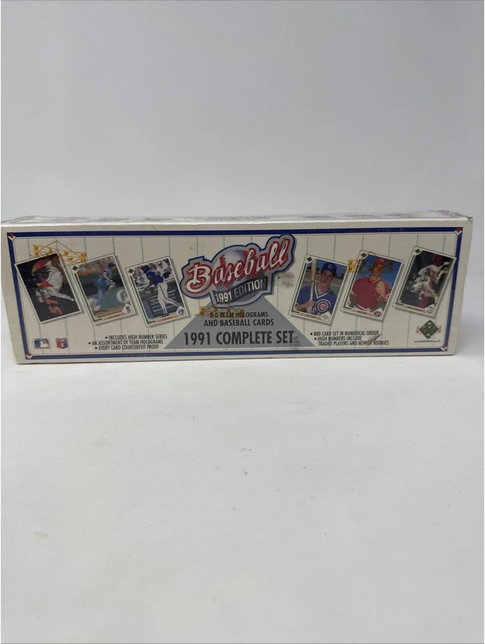 1991 Upper Deck Baseball Edition Complete Card SetFactory Sealed 800 Cards